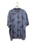 CALEE (キャリー) MIHO MURAKAMI (ミホ ムラカミ) CL Butterfly pattern S/S shirt ネイビー サイズ:XL：7000円