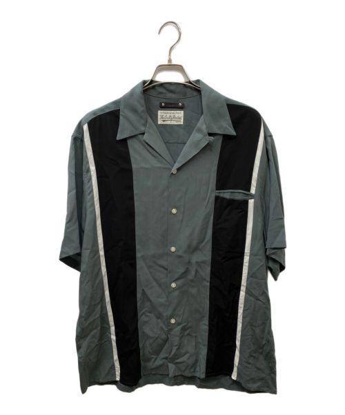 WACKO MARIA（ワコマリア）WACKO MARIA (ワコマリア) MINEDENIM (マインデニム) 50s Shirt グリーン サイズ:XLの古着・服飾アイテム