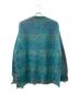 KAMIYA (カミヤ) Kasuri Mohair Cardigan グリーン サイズ:M：16000円