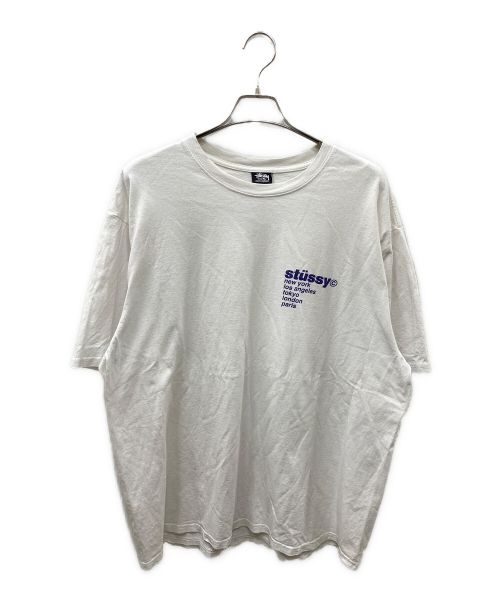 stussy（ステューシー）stussy (ステューシー) STRAWBERRY TEE ホワイト サイズ:XLの古着・服飾アイテム