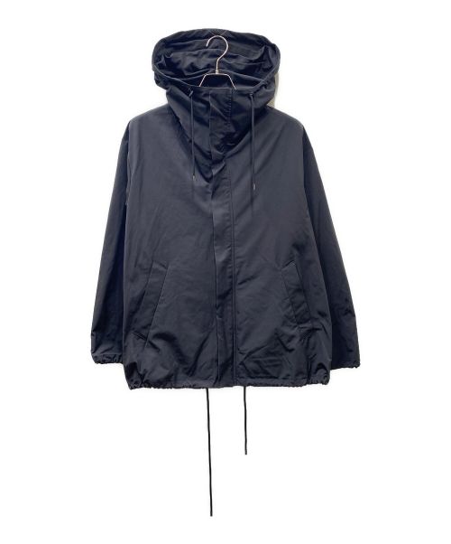 AURALEE（オーラリー）AURALEE (オーラリー) HIGH DENSITY COTTON POLYESTER CLOTH HOODED ブラック サイズ:3の古着・服飾アイテム