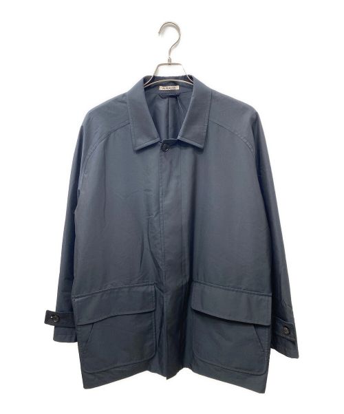 AURALEE（オーラリー）AURALEE (オーラリー) FINX POLYESTER WEATHER CHAMBRAY BLOUSON ブラック サイズ:４の古着・服飾アイテム