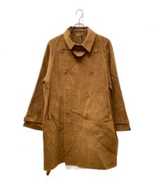 AURALEE（オーラリー）の古着「COTTON MOLE MELTON HAND SEWN COAT」｜ブラウン