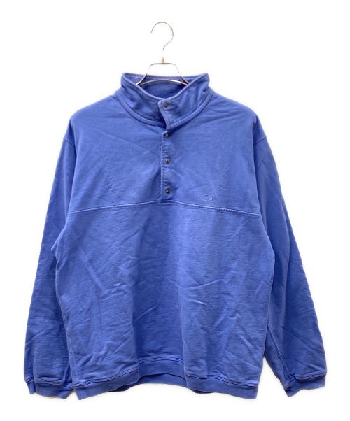 THE NORTHFACE PURPLELABEL（ザ・ノースフェイス パープルレーベル）THE NORTHFACE PURPLELABEL (ザ・ノースフェイス パープルレーベル) 10oz Mountain Snap Pullover マウンテン スナップ プルオーバー ブルー サイズ:XLの古着・服飾アイテム