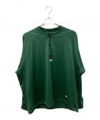 ballaholicボーラホリック）の古着「Half Zip Pullover Jersey」｜グリーン