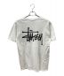 stussy (ステューシー) ロゴプリントTシャツ ホワイト サイズ:M：5000円