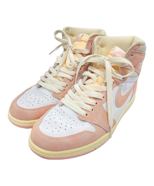 NIKE（ナイキ）NIKE (ナイキ) Air Jordan 1 Retro High OG ピンク×ホワイト サイズ:26㎝の古着・服飾アイテム