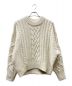 Apartment Three（アパートメントスリー）の古着「Chunky Cable-Knit Sweater」｜アイボリー