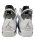 中古・古着 NIKE (ナイキ) AIR JORDAN 6 RETRO グレー×ホワイト サイズ:29：20000円