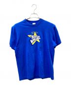 tokyovltaminトウキョウヴィタミン）の古着「プリントTシャツ」｜ブルー