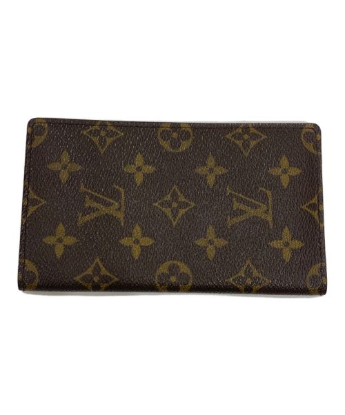 LOUIS VUITTON（ルイ ヴィトン）LOUIS VUITTON (ルイ ヴィトン) アジェンダ･ポッシュ モノグラム　手帳カバー ブラウン サイズ:表記なしの古着・服飾アイテム