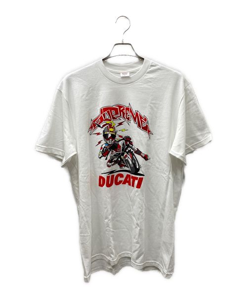 SUPREME（シュプリーム）SUPREME (シュプリーム) 24SS Ducati Bike Tee ホワイト サイズ:Lの古着・服飾アイテム