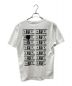 kosuke kawamura (コウスケ カワムラ) DOLLAR TEE ホワイト×ブラック サイズ:L：3980円