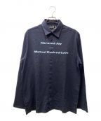 FRED PERRY×RAF SIMONSフレッドペリー×ラフシモンズ）の古着「Printed Jersey Shirt」