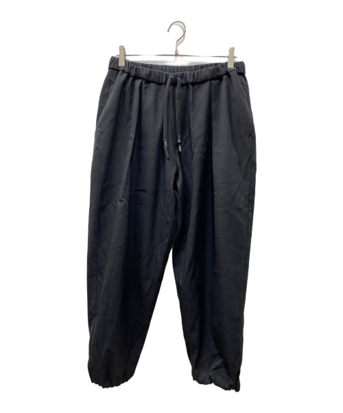 UNTRACE（アントレース）UNTRACE (アントレース) BASIC TAPERED STRETCH TRACK PANT ブラック サイズ:１の古着・服飾アイテム