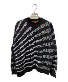 SUPREME（シュプリーム）の古着「Radial Crewneck」｜ブラック×ホワイト