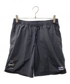 F.C.R.B.×ATMOSエフシーアールビー×アトモス）の古着「PRE MATCH SHORTS ハーフパンツ」｜ブラック