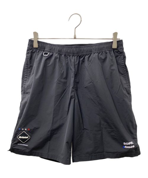 F.C.R.B.（エフシーアールビー）F.C.R.B. (エフシーアールビー) atmos (アトモス) PRE MATCH SHORTS ハーフパンツ ブラック サイズ:Mの古着・服飾アイテム