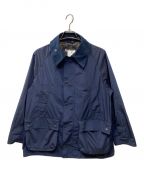 Barbourバブアー）の古着「EXCLUSIVE PACKABLE OVERSIZE BEDALE」｜ネイビー