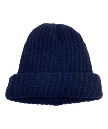 COMESANDGOES×everyone（カムズアンドゴーズ×エブリワン）の古着「knit cap ニット帽」｜ネイビー