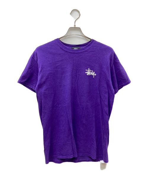 stussy（ステューシー）stussy (ステューシー) プリントTシャツ パープル サイズ:SIZE Sの古着・服飾アイテム