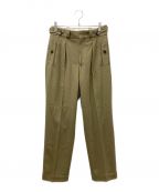 Tangentタンジェント）の古着「french army adjuster pants」｜ベージュ