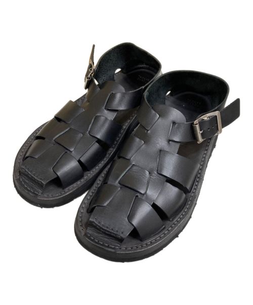 TOKYO SANDAL（トウキョウサンダル）TOKYO SANDAL (トウキョウサンダル) GURKA SANDAL グルカサンダル ブラック サイズ:26の古着・服飾アイテム