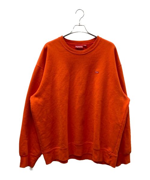 SUPREME（シュプリーム）SUPREME (シュプリーム) Small box Logo Crewneck オレンジ サイズ:XXLの古着・服飾アイテム