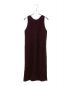 6(ROKU) BEAUTY&YOUTH (ロク ビューティーアンドユース) BICOLOR DRESS/ワンピース ボルドー サイズ:36：5000円