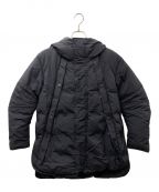 DESCENTE dddデサントディーディーディー）の古着「HEATENAVI PUFF DOWN JACKET ダウンジャケット」｜ブラック