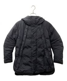 DESCENTE ddd（デサントディーディーディー）の古着「HEATENAVI PUFF DOWN JACKET ダウンジャケット」｜ブラック