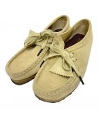 CLARKS ORIGINALSクラークス オリジナルズ）の古着「Wallabee ワラビースエードレザーシューズ」｜ベージュ