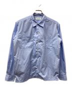 Hombre Ninoオンブレニーニョ）の古着「VENTILATION OPEN COLOR SHIRT」｜ブルー