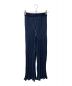 LE CIEL BLEU (ルシェルブルー) Random Stripe Knit Pants ニットパンツ ネイビー×グリーン サイズ:36：4480円