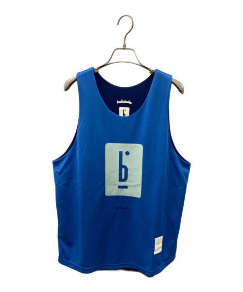 ballaholic（ボーラホリック）ballaholic (ボーラホリック) PIGALLE (ピガール) ゲームシャツ ノースリーブTシャツ ブルー サイズ:Mの古着・服飾アイテム