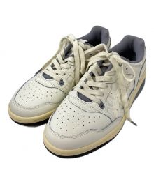 ballaholic×asics（ボーラホリック×アシックス）の古着「EX89 "Cream"ローカットスニーカー」｜ホワイト×グレー