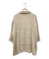 CLANE (クラネ) VERTICAL JACQUARD LOOSE TOPS ベージュ サイズ:SIZE 2：5000円