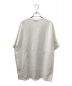 nonnative (ノンネイティブ) CLERK S/S HENLEY NECK TEE COTTON PIQUE OVERDYED ヘンリーネックカットソー ホワイト サイズ:２：6000円