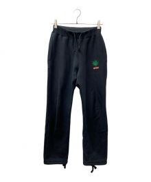 WACKO MARIA（ワコマリア）の古着「24SS HIGH TIMES / HEAVY WEIGHT SWEAT PANTS スウェットパンツ」｜ブラック