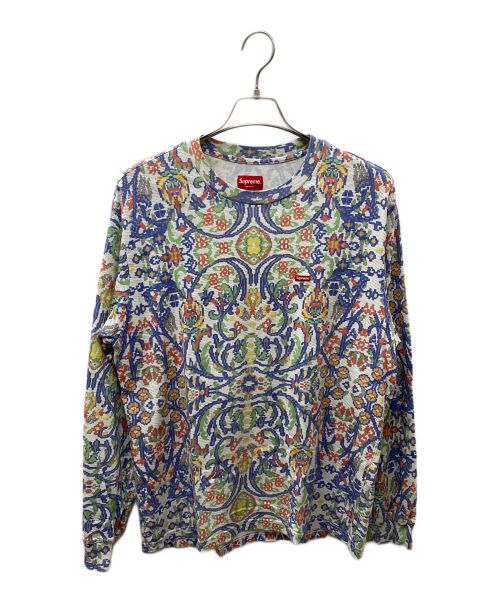 SUPREME（シュプリーム）Supreme (シュプリーム) Small Box L/S Tee Tapestry マルチカラー サイズ:SIZE Sの古着・服飾アイテム