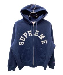 SUPREME×Champion（シュプリーム×チャンピオン）の古着「Zip Up Hooded Sweatshirt」｜ネイビー