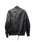 THE VIRIDI-ANNE (ヴィリジアン) BOMBER JACKET ボンバージャケット ブラック サイズ:3：15000円