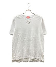 DIESEL（ディーゼル）の古着「ロゴTシャツ」｜ホワイト