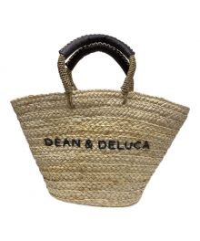 DEAN&DELUCA×BEAMS COUTURE（ディーンアンドデルーカ×ビームス クチュール）の古着「コラボカゴバッグ」｜ベージュ