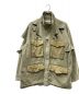 jieda（ジエダ）の古着「DESTROY MILITARY JK (KHAKI) ミリタリージャケット」｜オリーブ