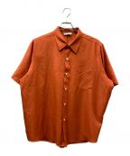 VICTIMヴィクティム）の古着「S/S STANDARD SHIRTS 半袖シャツ」｜オレンジ