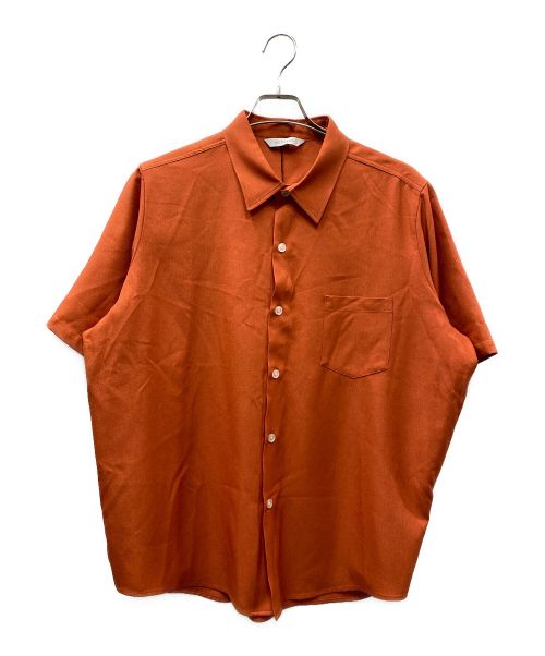 VICTIM（ヴィクティム）VICTIM (ヴィクティム) S/S STANDARD SHIRTS 半袖シャツ オレンジ サイズ:Lの古着・服飾アイテム