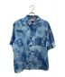 Acne studios（アクネ ストゥディオス）の古着「Bla Konst Printed Shirt Indigo 総柄シャツ」｜ブルー