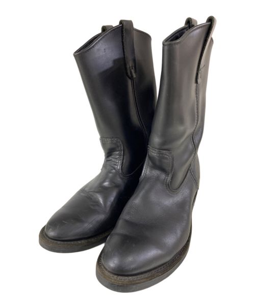 RED WING（レッドウィング）RED WING (レッドウィング) 8155 Black Pecos Boots ペコスブーツ ブラック サイズ:9の古着・服飾アイテム