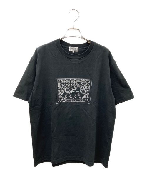 C.E（シーイー キャブエンプト）C.E (シーイー キャブエンプト) プリントTシャツ ブラック サイズ:Lの古着・服飾アイテム